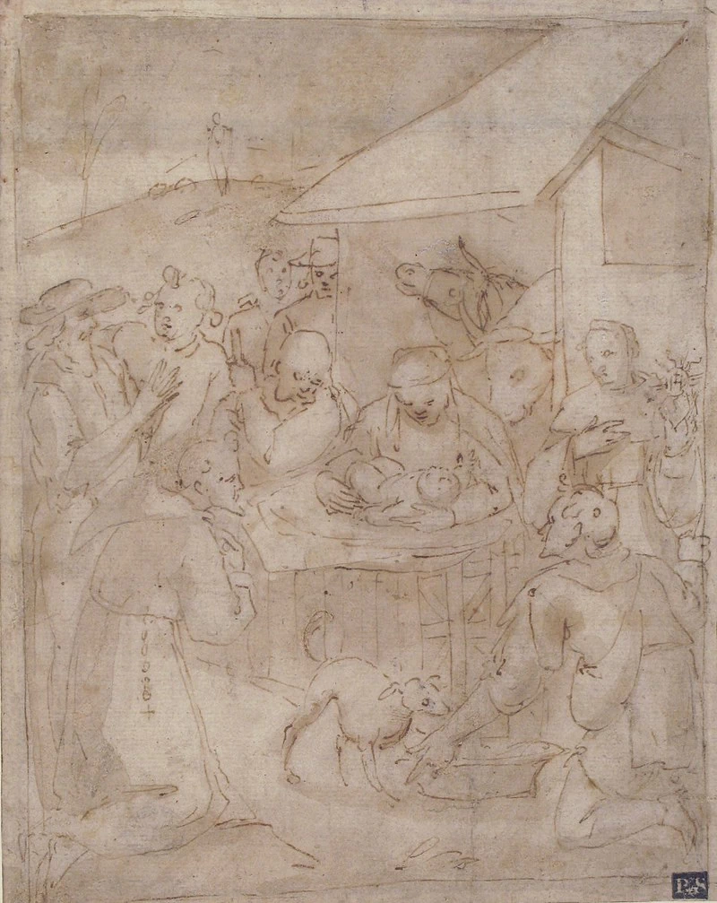 Giovanni Paggi - Adorazione dei pastori, Metropolitan Museum of Art di New York